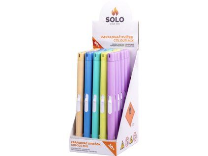 990271 SOLO Zapalovač Colour mix tray