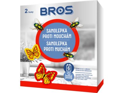 675705_Bros_samolepky_proti moucham_mucholapka_2 ks
