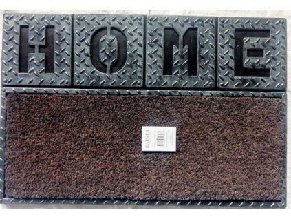 588289 Rohož guma & kokos HomeSteel 40x60x2,3cm