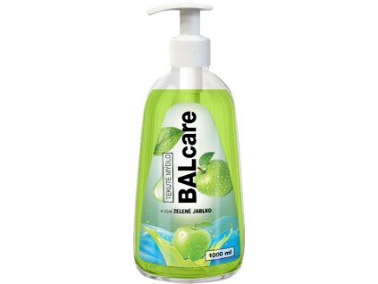 785306 MÝDLO TEKUTÉ BALCARE ZELENÉ JABLKO S DÁVKOVAČEM 1 L