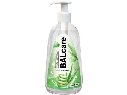 785307 MÝDLO TEKUTÉ BALCARE ALOE VERA S DÁVKOVAČEM 1 L